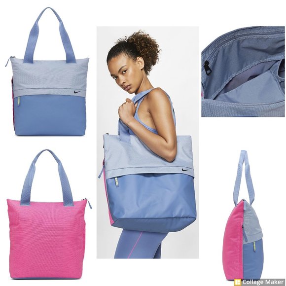 NEW Nike 20L Radiate Tote - Blue / Pink - Picture 1 of 13